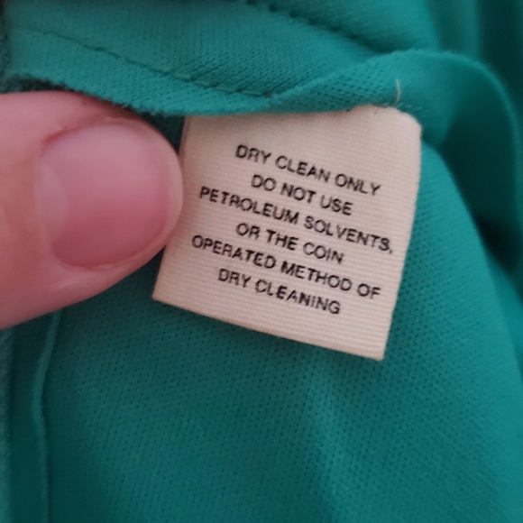 Vintage Mary Mason Green long sleeve dress 12 - Picture 6 of 11